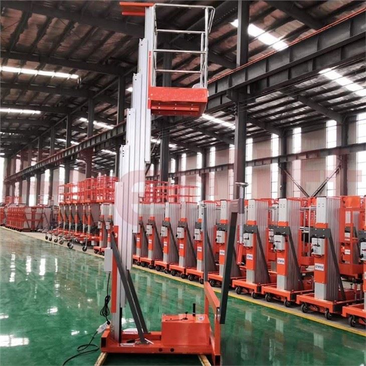 Hydraulic Platform Aluminum Man Lift