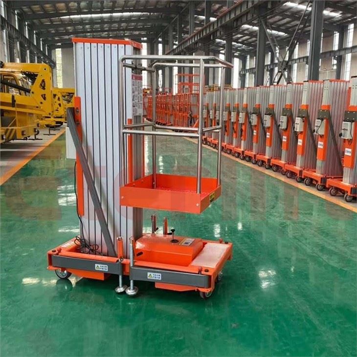 Hydraulic Platform Aluminum Man Lift