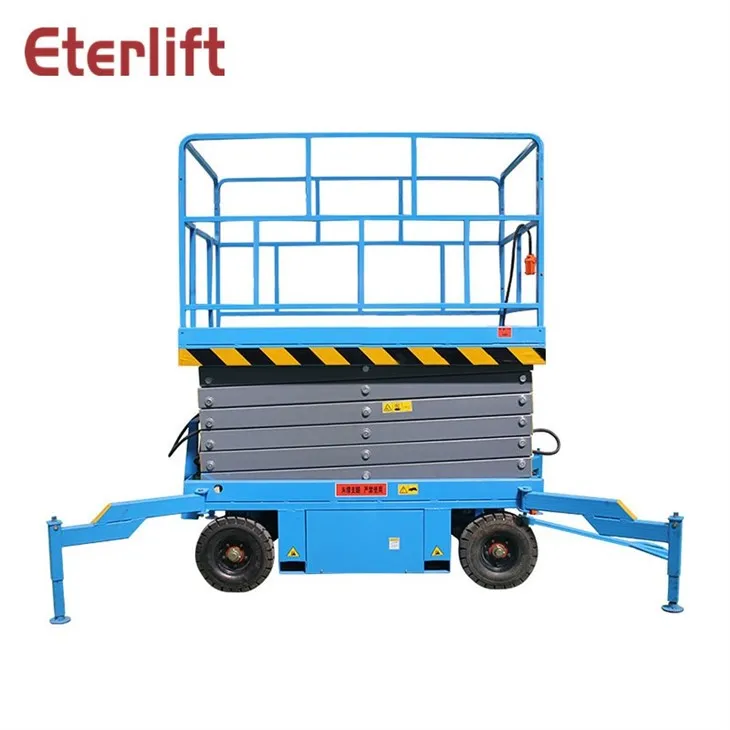 Mobile Semi Electric Scissor Lifts